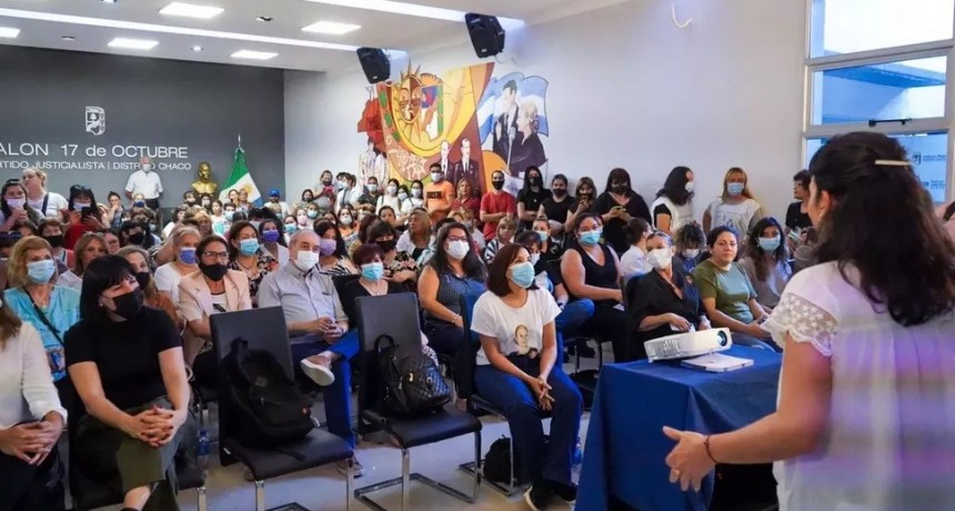 La vicegobernadora encabez&oacute; un homenaje a Evita Per&oacute;n