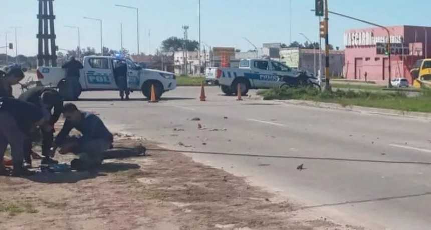 Resistencia: Motociclista muri&oacute; al chocar con un cami&oacute;n