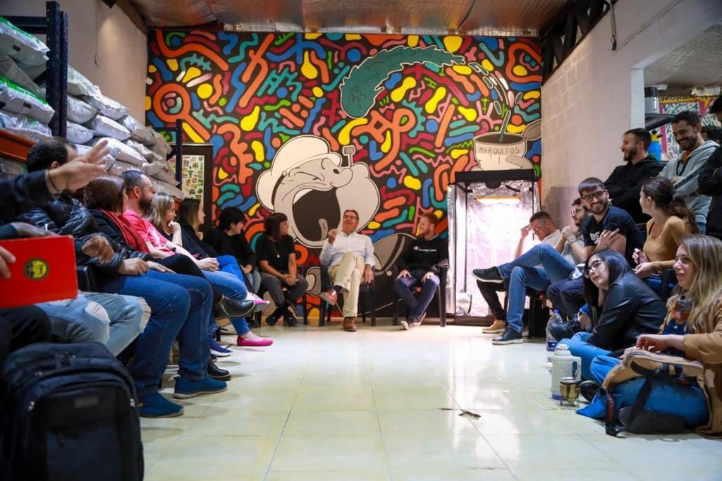CAPITANICH SE REUNI&Oacute; CON EMPRENDEDORES DE CANNABIS MEDICINAL PARA INTERIORIZARSE SOBRE SU INDUSTRIA