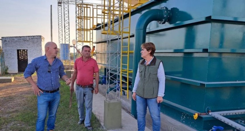 Samuh&uacute;: LA APA ULTIMA DETALLES PARA INAUGURAR EN AGOSTO LA OBRA DE AGUA POTABLE