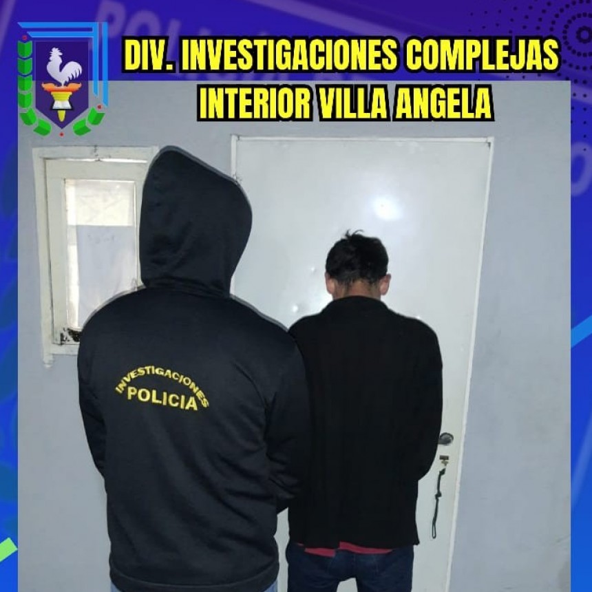 Villa &Aacute;ngela: DETIENEN A UN JOVEN POR SUPUESTO HURTO 