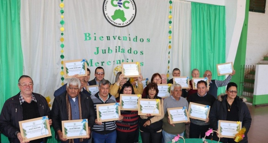 Villa &Aacute;ngela: CENTRO EMPLEADOS DE COMERCIO | Sergio Andrik realiz&oacute; un balance del agasajo a los empleados mercantiles jubilados y de los aumentos salarial para los empleados del rubro