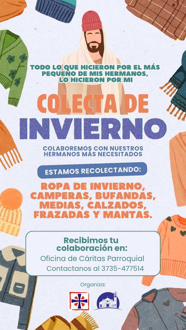Villa Angela: C&Aacute;RITAS PUSO EN MARCHA UNA GRAN COLECTA DE INVIERNO