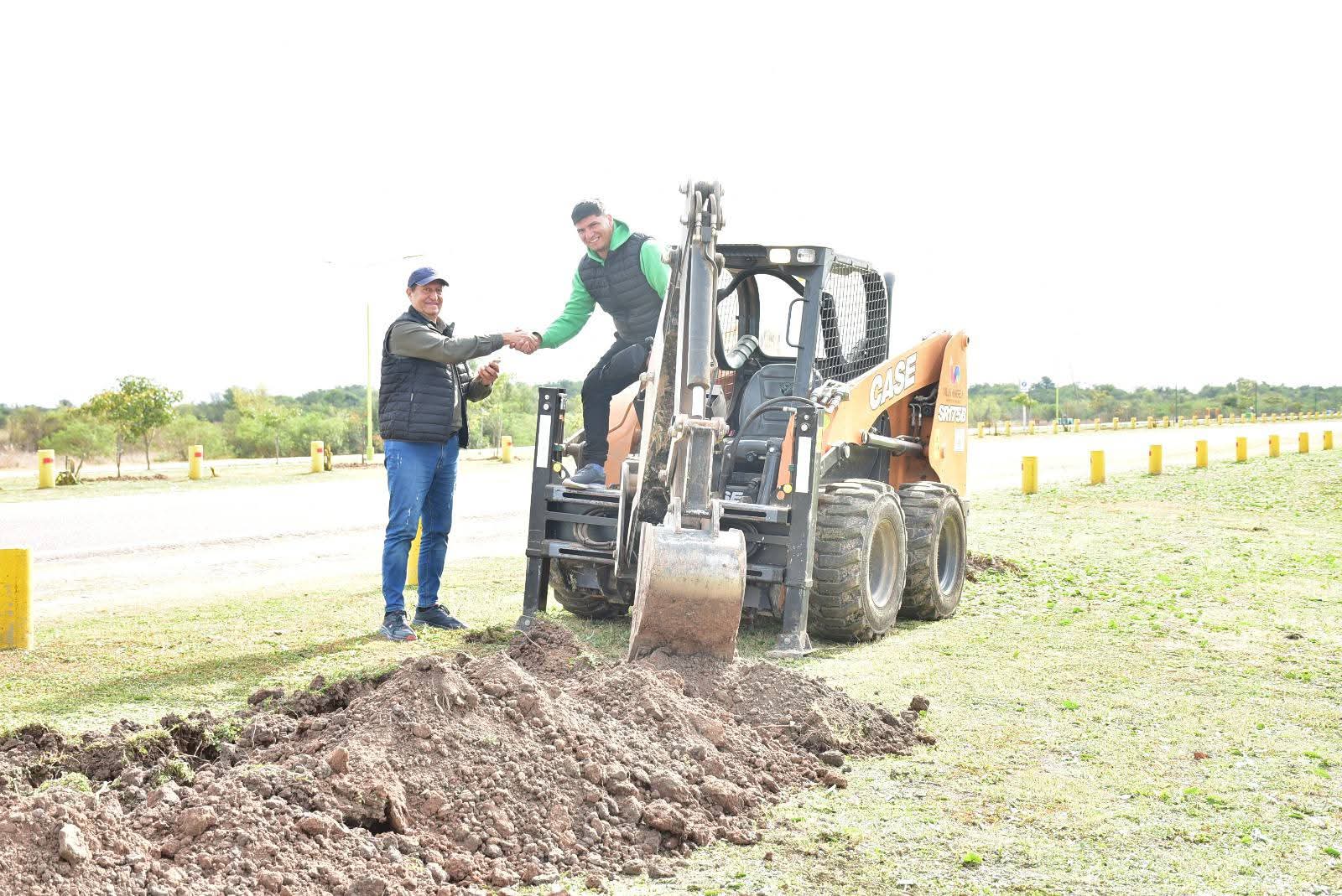 SUPERVISIÓN DE OBRAS EN EL ACCESO NORTE: EL INTENDENTE PAPP VALORÓ LOS AVANCES EN ILUMINACIÓN Y PARQUIZACIÓN