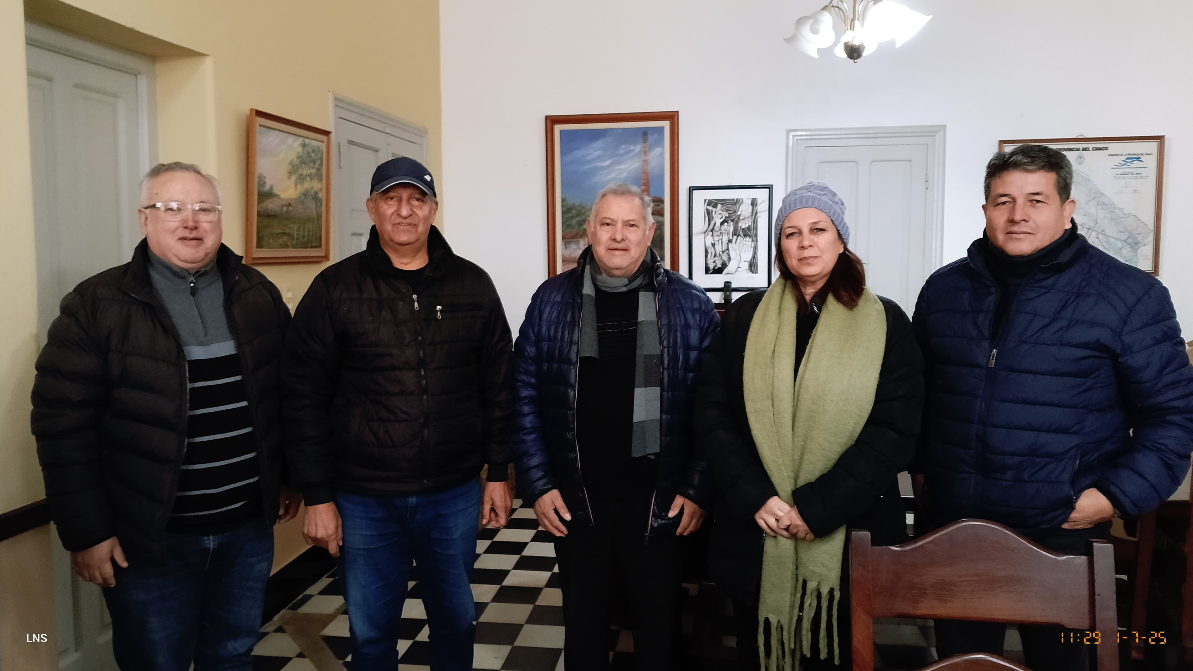 VILLA ÁNGELA: CONCEJAL RAÚL FERNÁNDEZ: 