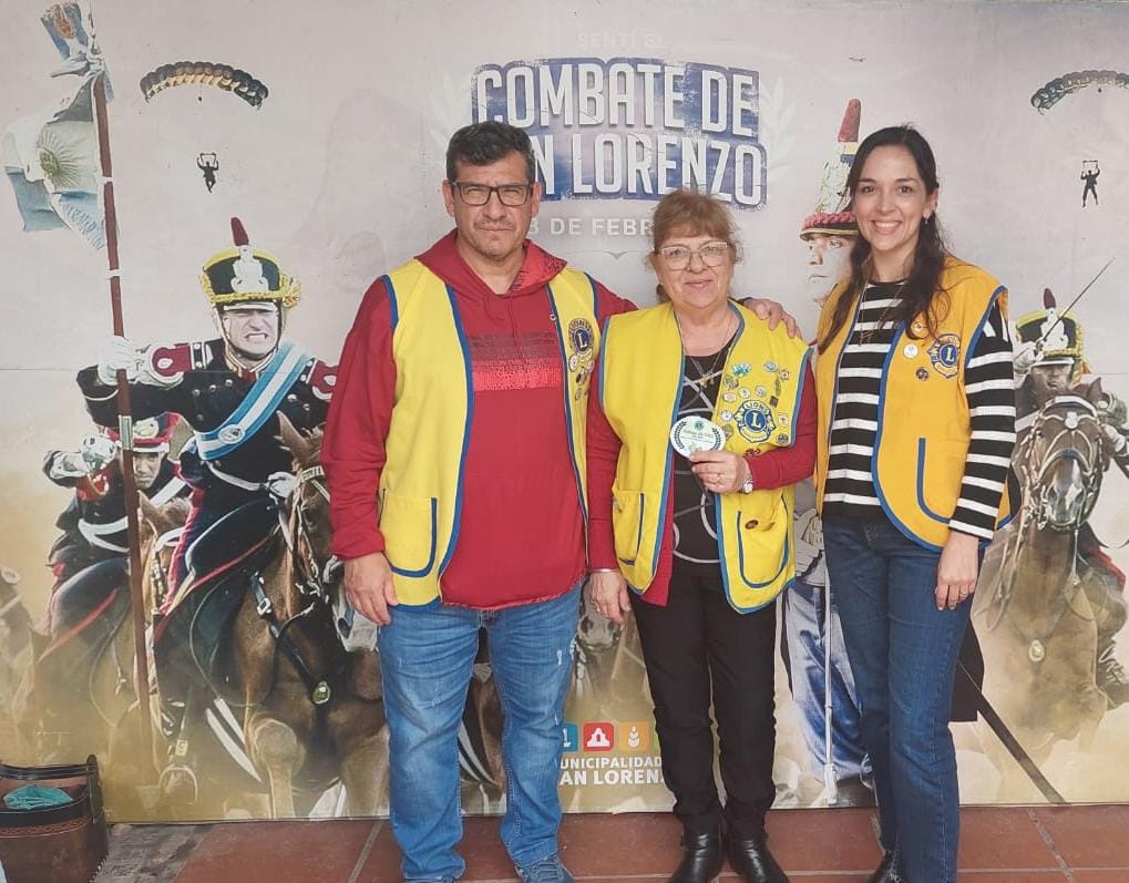EL CLUB DE LEONES RECIBI&Oacute; LAS PALMAS DE ORO Y ANUNCI&Oacute; NUEVOS PROYECTOS PARA VILLA &Aacute;NGELA