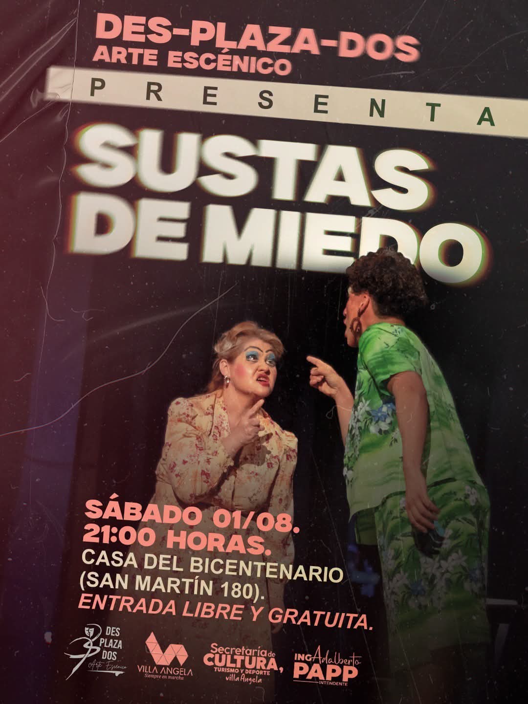 "ESCENA ABIERTA" PRESENT&Oacute; SU PRIMERA OBRA Y DARIO CORIA INVIT&Oacute; A DISFRUTAR DE LAS PROPUESTAS TEATRALES EN CASA DEL BICENTENARIO