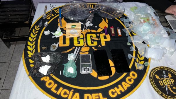  ALLANAMIENTO ANTIDROGAS EN VILLA &Aacute;NGELA: secuestran coca&iacute;na, marihuana y detienen a dos mujeres