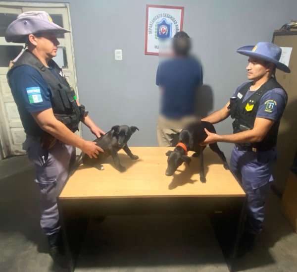 Villa &Aacute;ngela: DETUVIERON A UN HOMBRE POR PRESUNTO MALTRATO ANIMAL Y RESCATARON DOS CACHORRAS