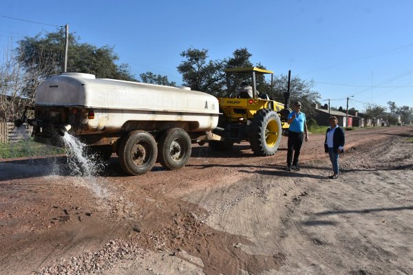 PAPP DESTAC&Oacute; EL AVANCE DEL PLAN DE RIPIADO EN CALLE JOAQU&Iacute;N V. GONZ&Aacute;LEZ DEL BARRIO SARGENTO CABRAL