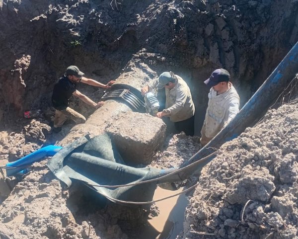SAMEEP REPAR&Oacute; EL PRIMER ACUEDUCTO DEL INTERIOR ENTRE S&Aacute;ENZ PE&Ntilde;A Y VILLA &Aacute;NGELA Y EL SERVICIO SE NORMALIZA PROGRESIVAMENTE