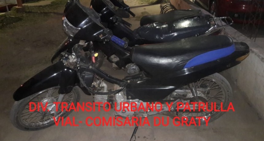 Coronel Du Graty: DEL OPERATIVO DE PREVENCI&Oacute;N GENERAL RESULTARON 10 MOTOS SECUESTRADAS