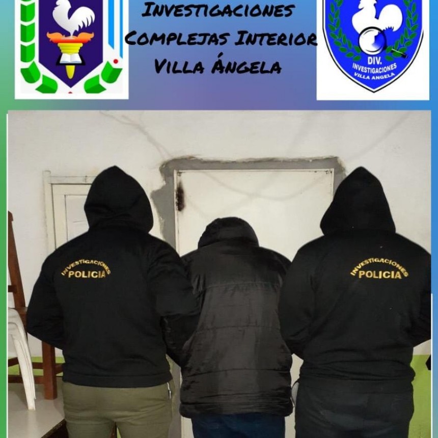 Villa &Aacute;ngela: DETIENEN A UN MASCULINO POR AMENAZAS EN EL MARCO DE VIOLENCIA DE G&Eacute;NERO
