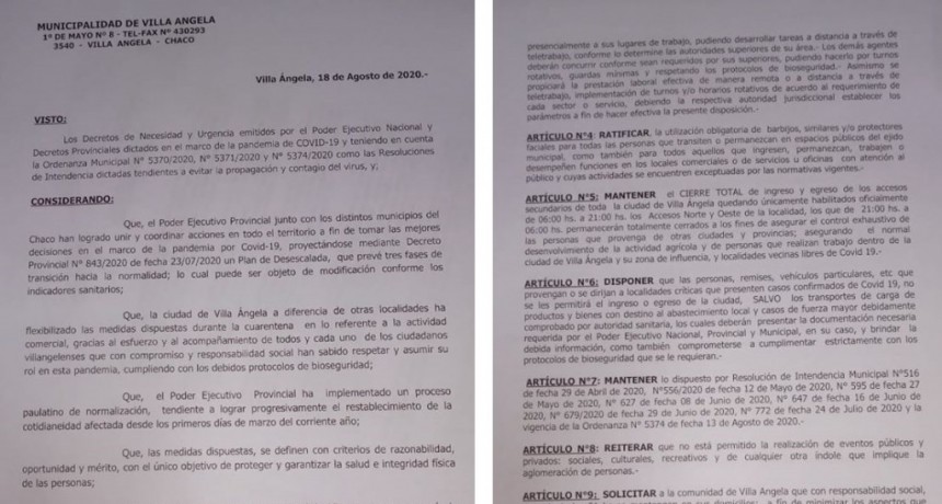 Villa &Aacute;ngela: EL MUNICIPIO ADHIERE  A LA SEGUNDA Y TERCER FASE DE DESESCALADA Y REITERA LA OBLIGATORIEDAD DEL USO DE BARBIJOS EN LA V&Iacute;A P&Uacute;BLICA