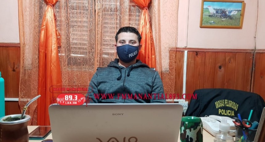 Villa &Aacute;ngela: OPERATIVO CORONITA | Subcomisario N. Diloff Jefe de la Divisi&oacute;n de Drogas Peligrosas V. A. "Llev&oacute; 3 o 4 meses de trabajo esta investigaci&oacute;n&rdquo;