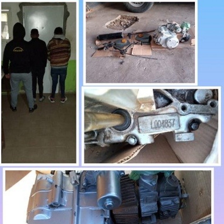 Villa &Aacute;ngela: Tres Menores  Involucrados en el Robo de Motocicletas en el Hospital &ldquo;Dr. Salvador Mazza&rdquo;