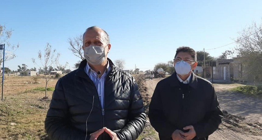 Villa &Aacute;ngela: EL MUNICIPIO AVANZA CON EL RIPIO EN EL SECTOR CALLE KALEMBA