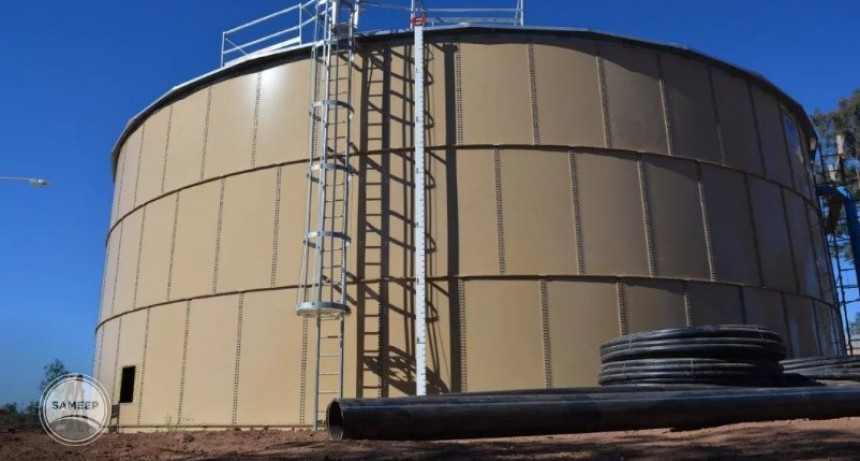 A fines de septiembre llegar&iacute;a el agua potable a Charata