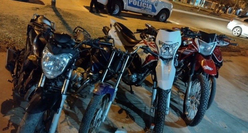 Villa &Aacute;ngela: Desbarataron una Fiesta Clandestina y Secuestraron  Cinco Motocicletas 