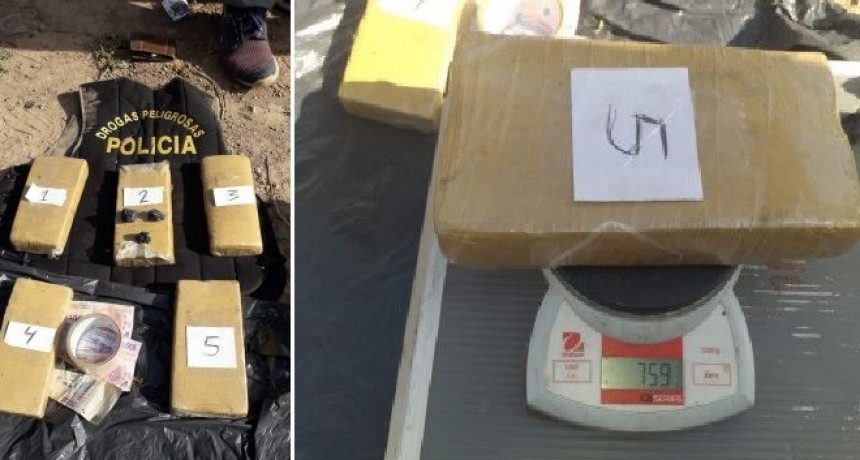 S&aacute;enz Pe&ntilde;a:  SECUESTRARON MAS DE 3 KILOS DE MARIHUANA QUE ERAN TRASPORTADOS EN MOTO | HAY DOS PERSONAS DEMORADAS