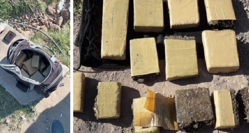 S&aacute;enz Pe&ntilde;a: DETIENEN A MOTOCICLISTA CON 14 PANES DE MARIHUANA