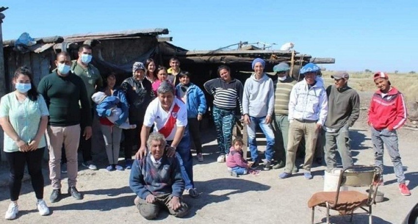 Enrique Urien: Exitoso Operativo de Vacunas para la prevenci&oacute;n del Covid-19 en Paraje &ldquo;La Viruela&rdquo; y Ruta 30 