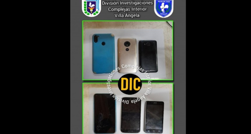 Villa &Aacute;ngela: PERSONAL POLICIAL SECUESTR&Oacute; TRES CELULARES DE DUDOSA PROCEDENCIA EN UNA VIVIENDA