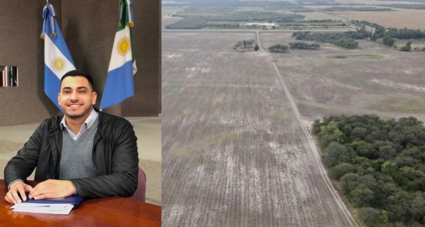 El concejal Joaqu&iacute;n Garc&iacute;a: &ldquo;Propuso la Creaci&oacute;n del Banco Municipal de Tierras para la Municipalidad de Villa &Aacute;ngela&rdquo;.