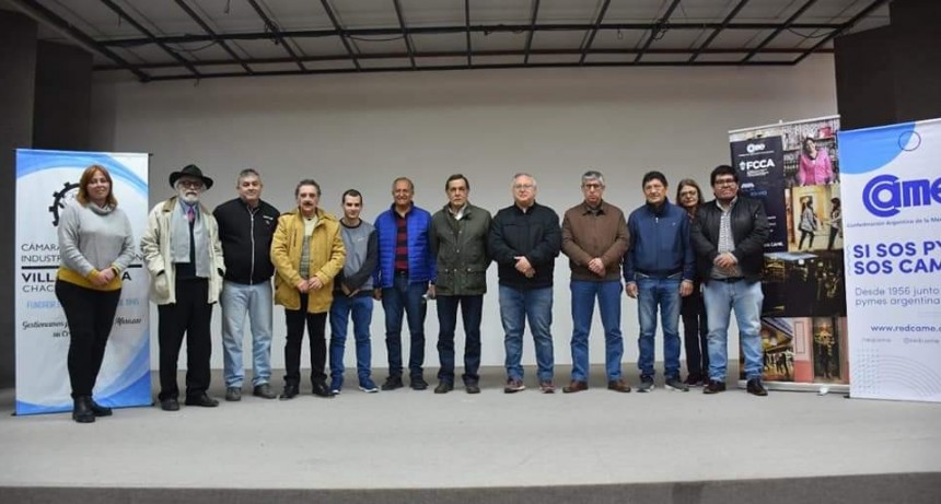 Villa &Aacute;ngela: PAPP RECIBI&Oacute; A REFERENTES NACIONALES DE LA CAME PARA DIALOGAR SOBRE LA IDEA DE PROMOVER CCA 