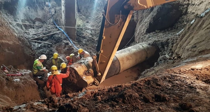 SAMEEP Y LA UTE TRABAJAR&Aacute;N CUATRO D&Iacute;AS EN OPTIMIZAR EL FUNCIONAMIENTO DEL SEGUNDO ACUEDUCTO HACIA EL INTERIOR