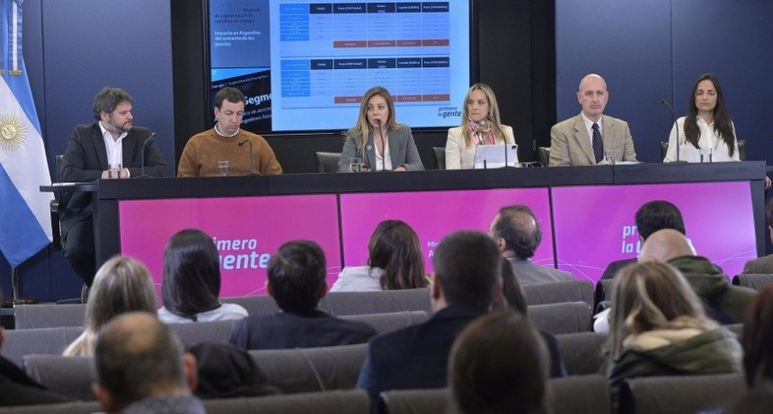 Los detalles del nuevo esquema: el aumento promedio "va a estar alrededor de $1.200"