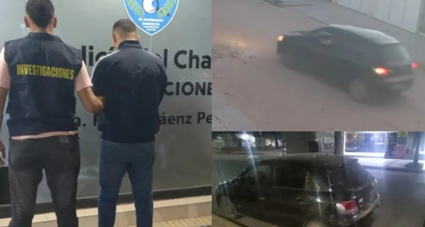 Saenz Pe&ntilde;a: Rob&oacute; un celular, amenaz&oacute; a un vecino con un cuchillo y termin&oacute; detenido gracias a las c&aacute;maras de seguridad