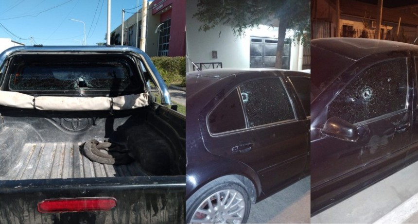 Villa &Aacute;ngela: AMANECIERON VEH&Iacute;CULOS VANDALIZADOS CON APARENTES DISPAROS