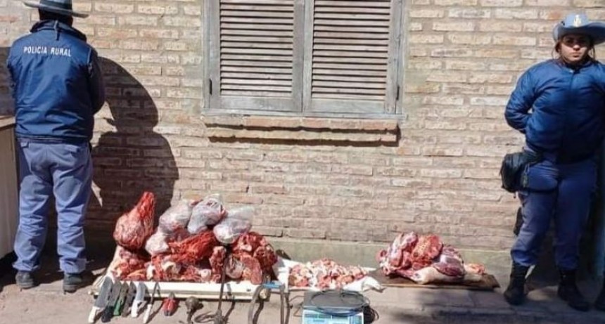 Detenci&oacute;n, allanamiento y secuestro de carne y otros elementos en Quitilipi