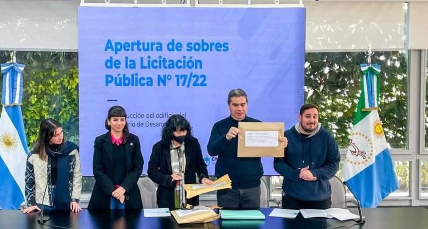 Se abrieron los sobres de la licitaci&oacute;n del nuevo edificio del Ministerio de Desarrollo Social