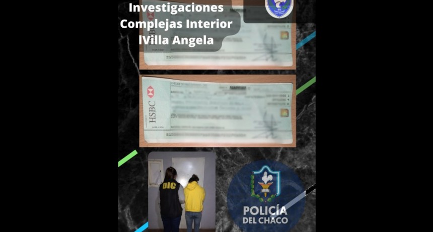 Villa &Aacute;ngela: DETIENEN A UNA MUJER POR PAGAR CON CHEQUES FALSOS