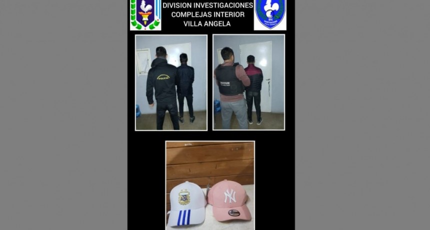 Villa &Aacute;ngela: DETUVIERON A DOS J&Oacute;VENES QUE ROBARON UNA TIENDA DE ROPA