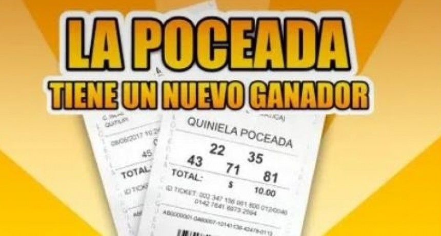UN TRABAJADOR DE VILLA ÁNGELA SE LLEVÓ MÁS DE $38 MILLONES CON LA POCEADA