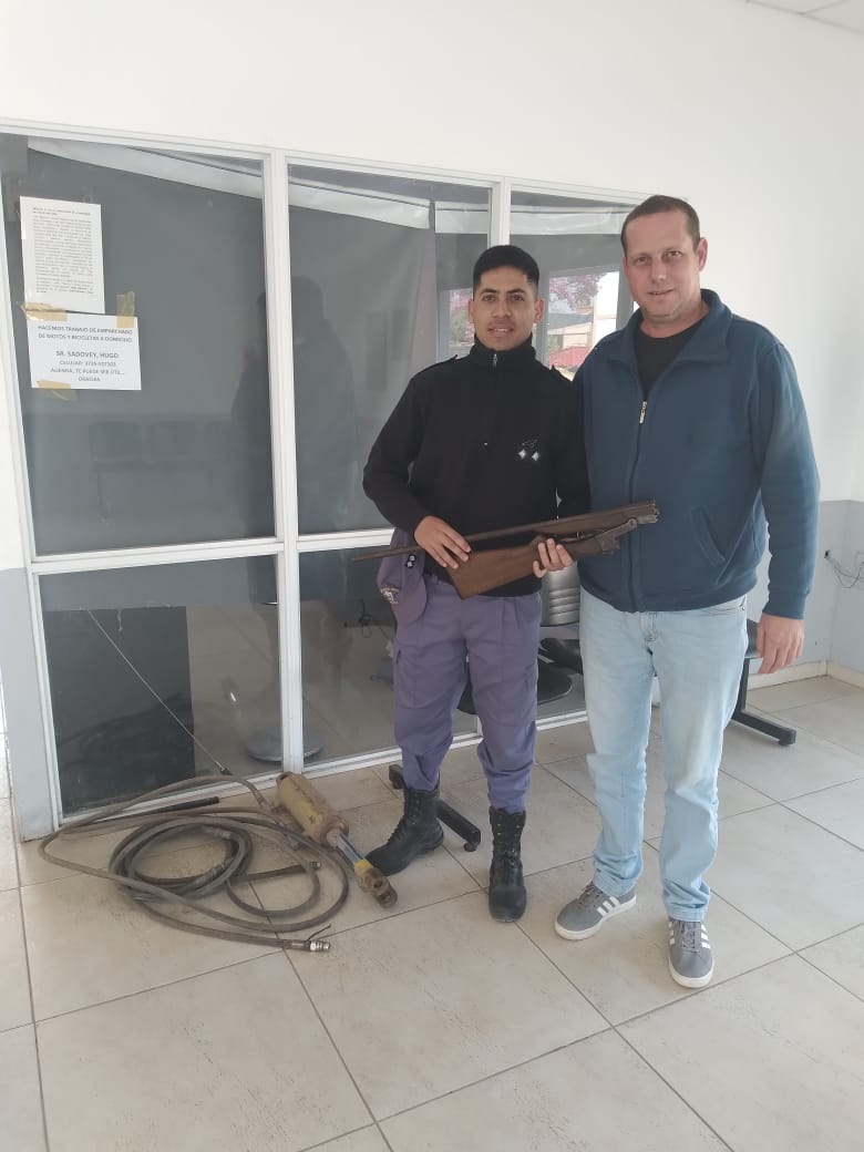 SAN BERNARDO: INGRESARON A UN CAMPO, ROBARON Y TERMINARON DETENIDOS