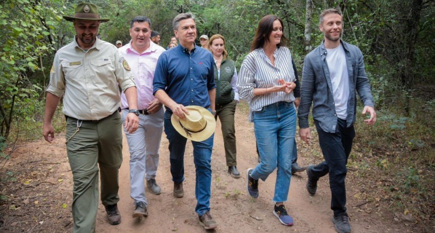 PARAJE LA ARMON&Iacute;A: EL GOBERNADOR ZDERO PRESENTE EN LA LIBERACI&Oacute;N DE LA YAGUARET&Eacute; &ldquo;NAL&Aacute;&rdquo;