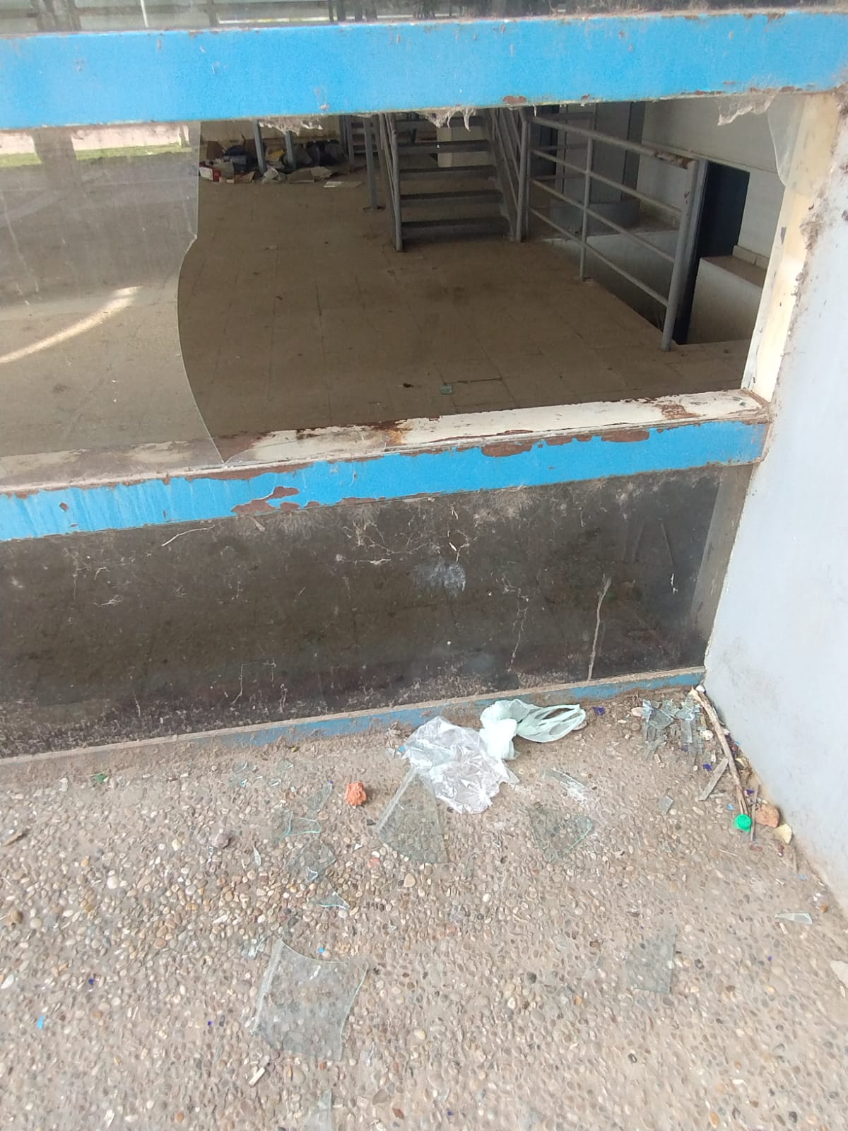 SAN BERNARDO: MENORES DE EDAD OCASIONARON DESTROZOS EN EL EX BANCO DEL CHACO