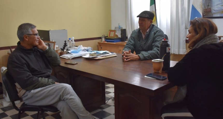 ADALBERTO PAPP RECIBI&Oacute; EN SU DESPACHO AL DEPORTISTA ORLANDO SALINAS