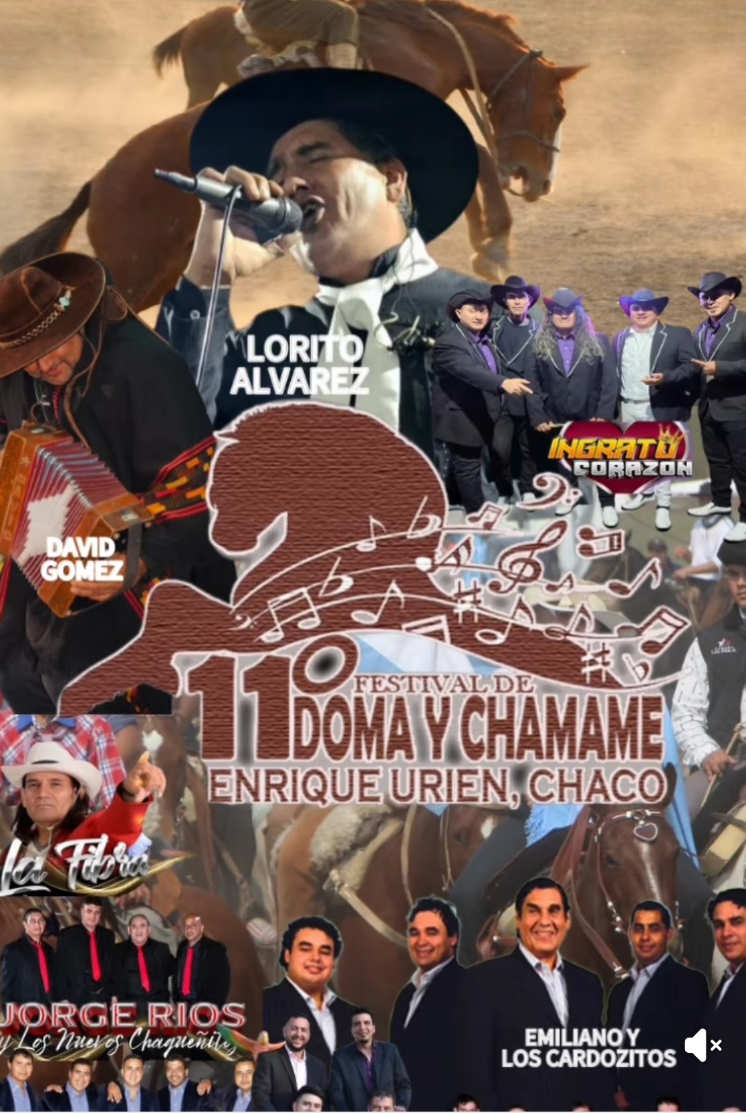 11° EDICIÓN DE DOMA Y FOLCLORE EN ENRIQUE URIEN EL 17 DE AGOSTO