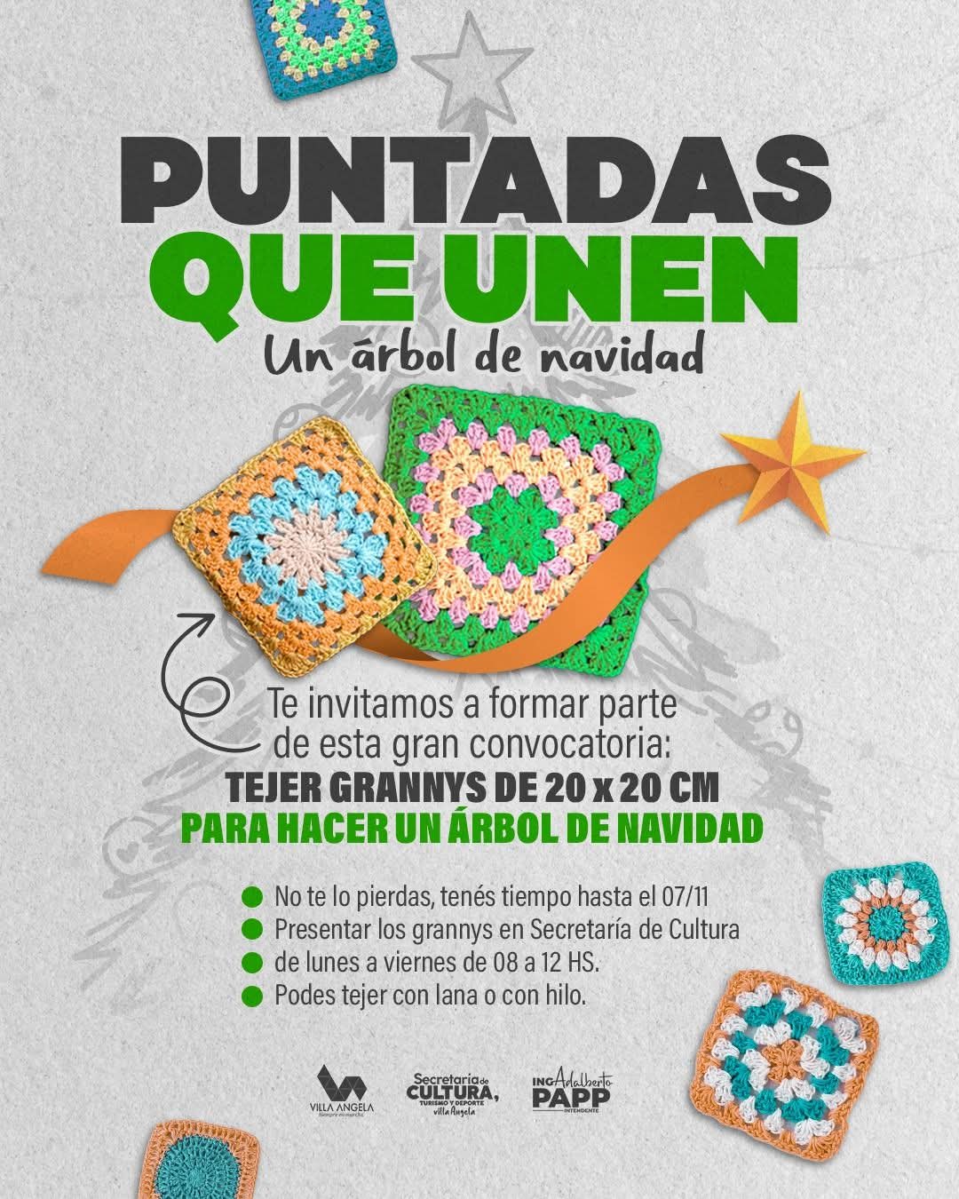 "PUNTADAS QUE UNEN" UNA PROPUESTA DE LA SECRETAR&Iacute;A DE CULTURA DE VILLA &Aacute;NGELA 