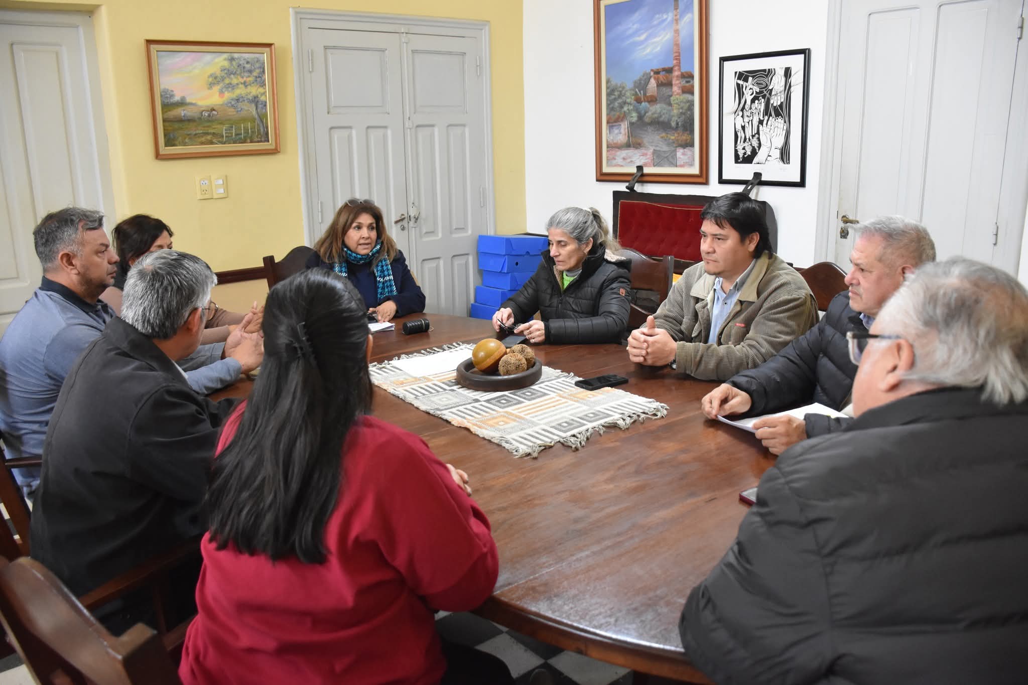 VILLA &Aacute;NGELA: DOLORES GARC&Iacute;A INICI&Oacute; REUNIONES CON COMPARSAS PARA ORGANIZAR EL CARNAVAL 2026