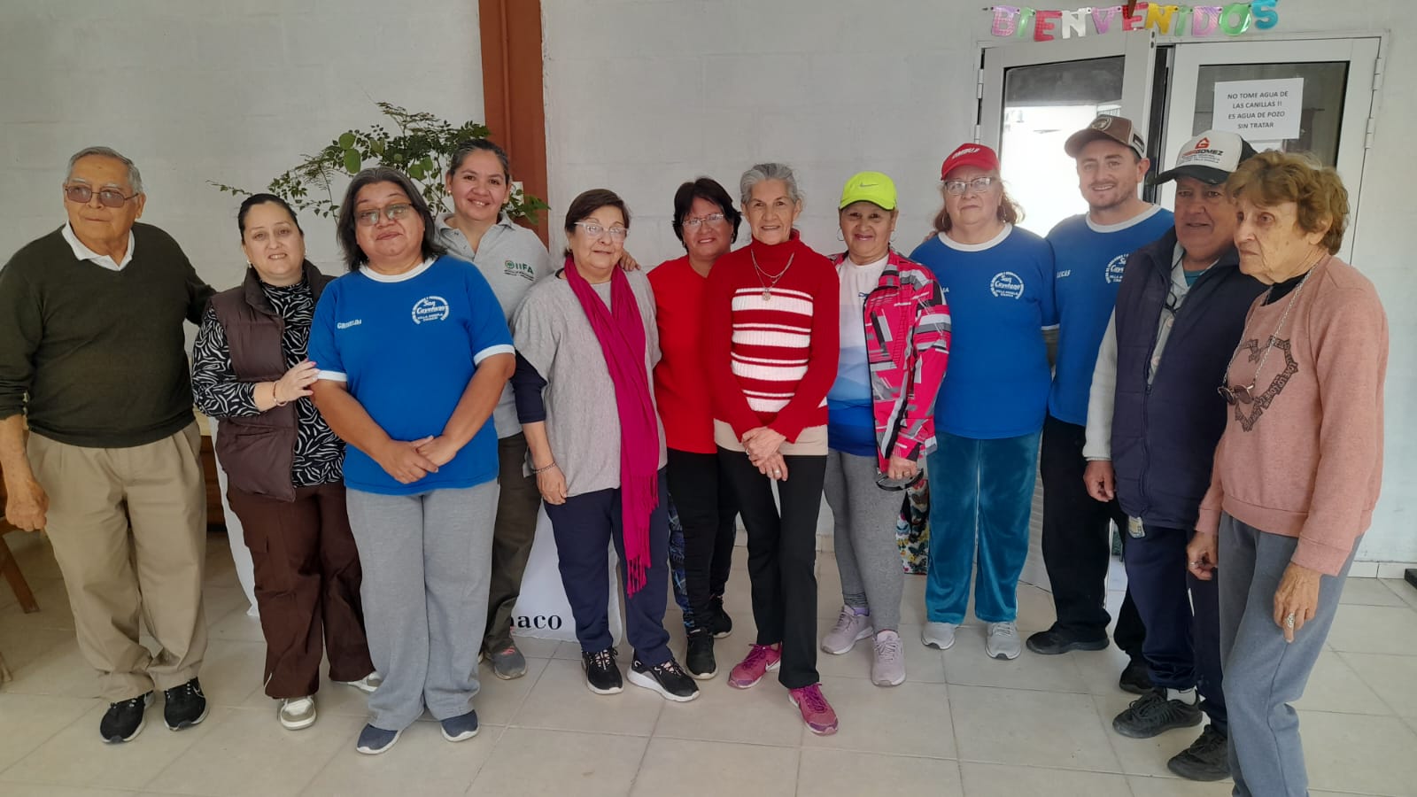EL CENTRO DE JUBILADOS "SAN CAYETANO" RECIBI&Oacute; PLANTINES PARA FORESTAR SU ESPACIO