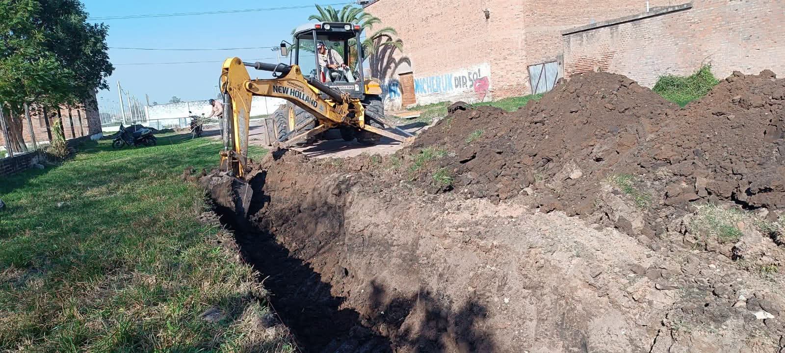 AVANZAN LAS OBRAS DE MEJORAMIENTO EN EL ACCESO AL CIC Y EL SISTEMA DE DESAG&Uuml;ES
