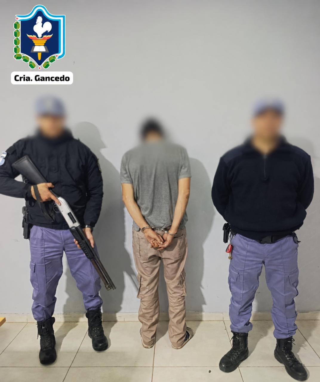 GANCEDO: DETUVIERON A UN HOMBRE ACUSADO DE GOLPEAR A SU PAREJA DURANTE UNA DISCUSI&Oacute;N