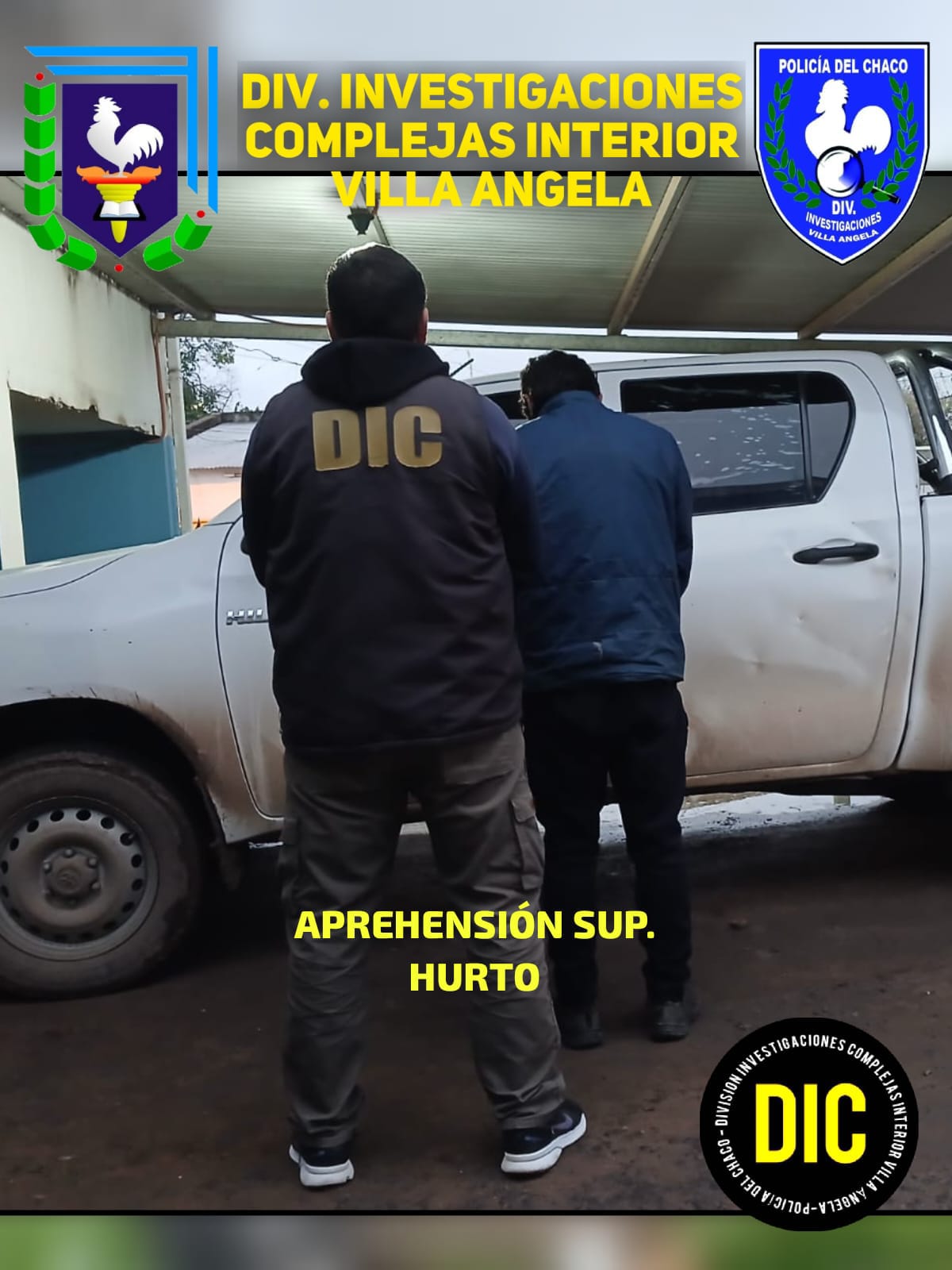 Villa &Aacute;ngela: Aprehendieron a un hombre de 32 a&ntilde;os por un robo ocurrido en una vivienda