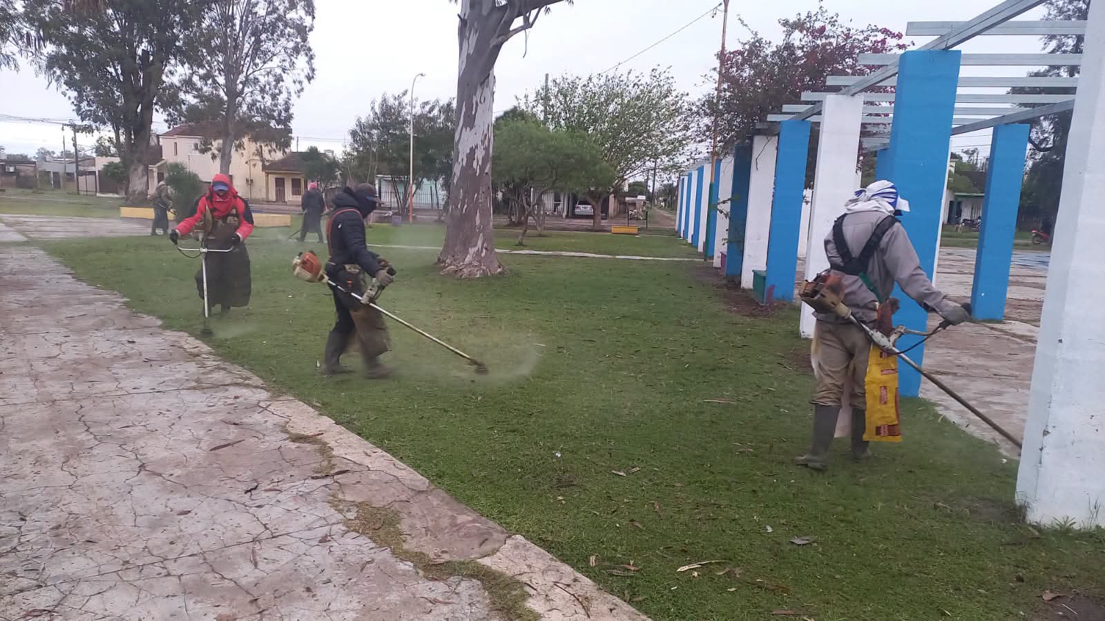 EL MUNICIPIO REALIZA OPERATIVOS DIARIOS DE LIMPIEZA EN DISTINTOS SECTORES
